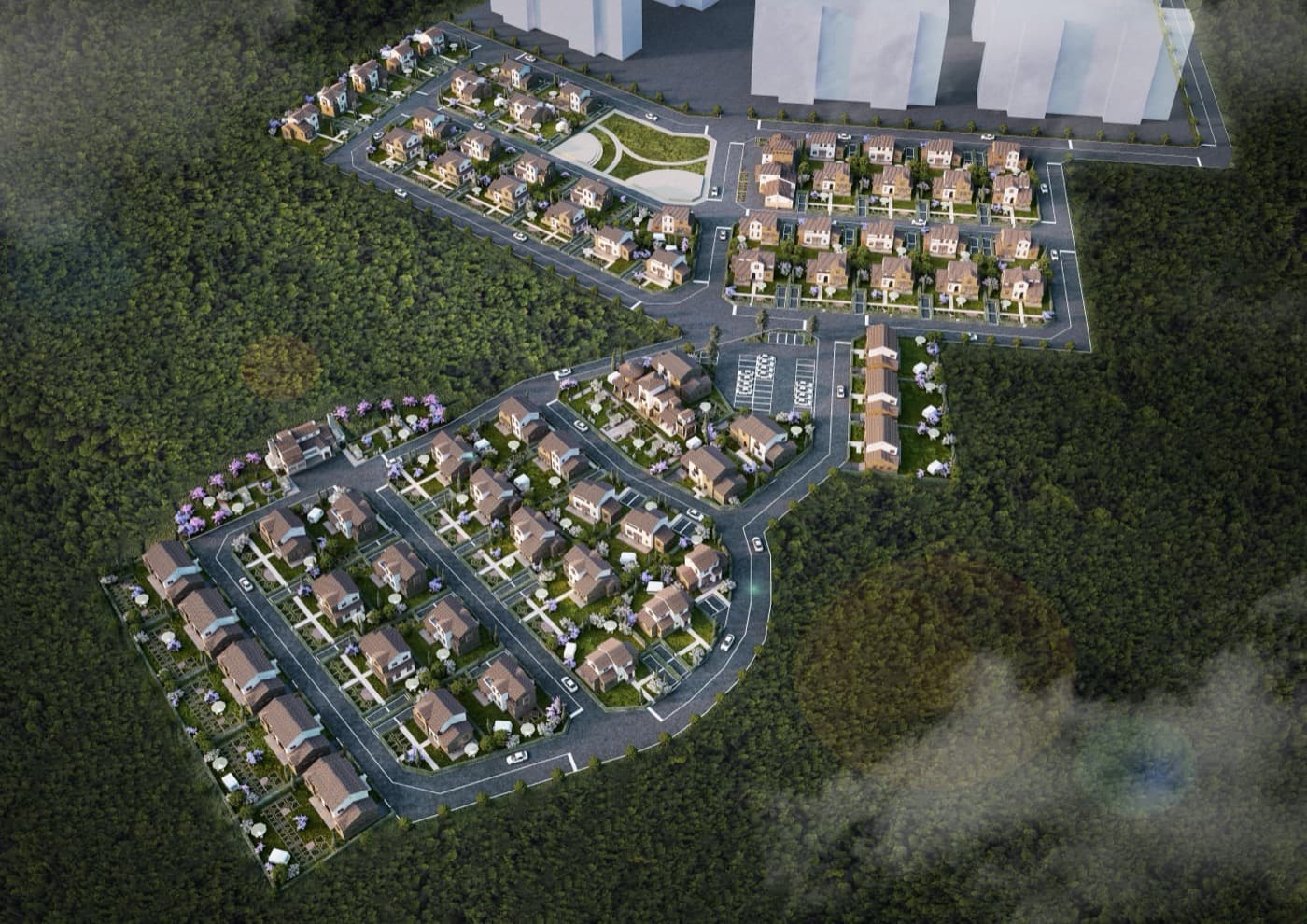 서전주(이서)빌리지 단지 배치도